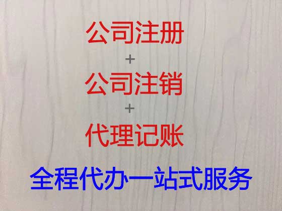 昌都市公司个体工商户注册变更注销